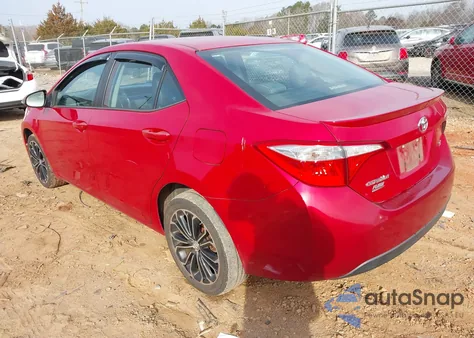 2014 Toyota Corolla S Plus from USA, damaged, VIN 2T1BURHE4EC204606